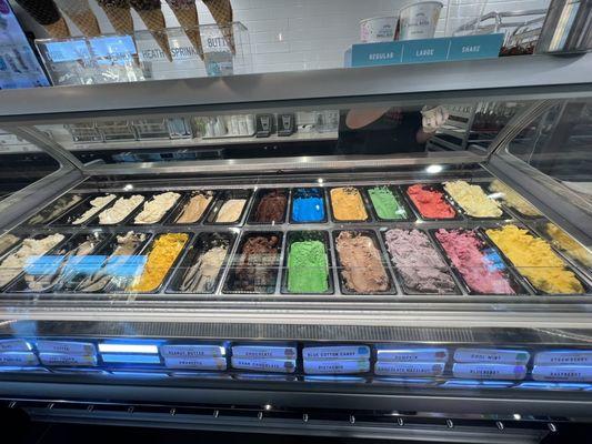 Ice cream case!