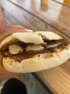 Nutella with banana