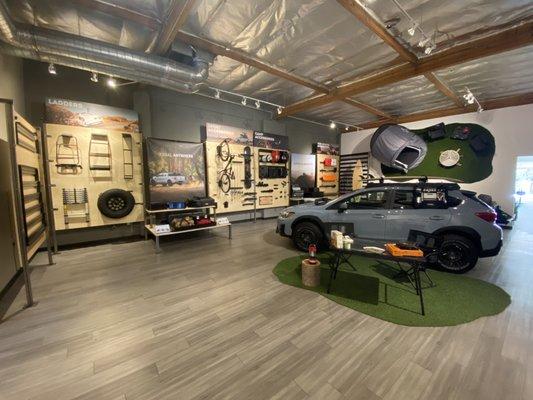 Showroom at Front Runner Experience Center - Agoura Hills, CA