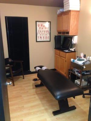 One of four treatment rooms