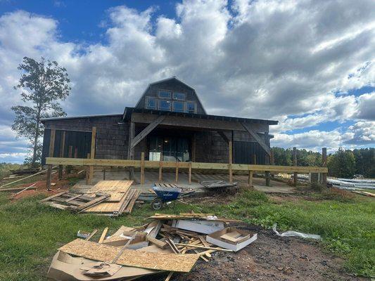 Farm convert to a wedding salon