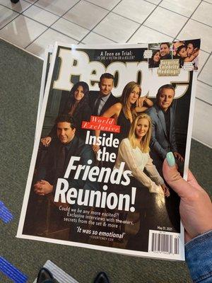 People Magazine- Friends Reunion