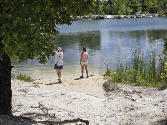 Walking Klondike park more than 100 yards at a time