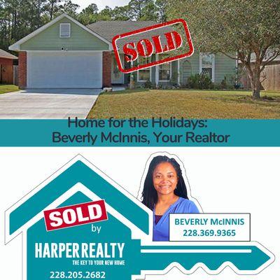 Beverly McInhnis, House Sold