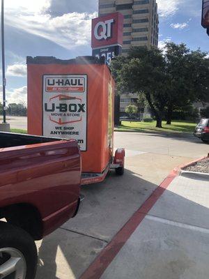 U box delivery