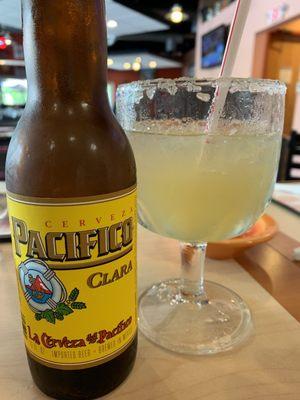 Pacifico and Margarita