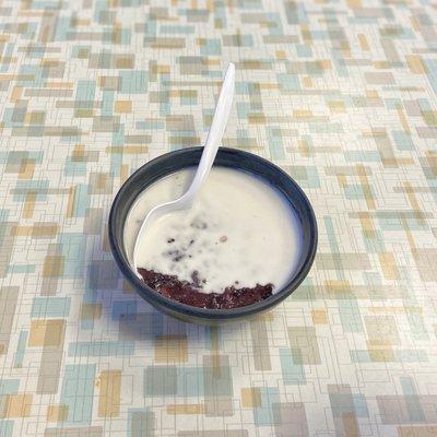 Free dessert - red bean