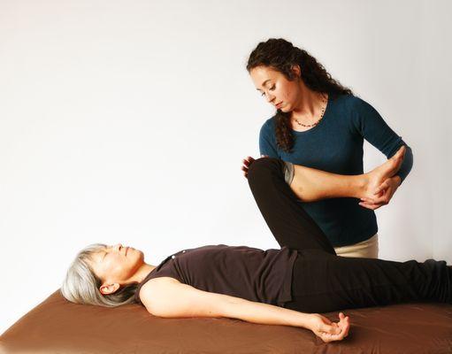 Gentle manual techniques help to restore mobility and decrease pain.