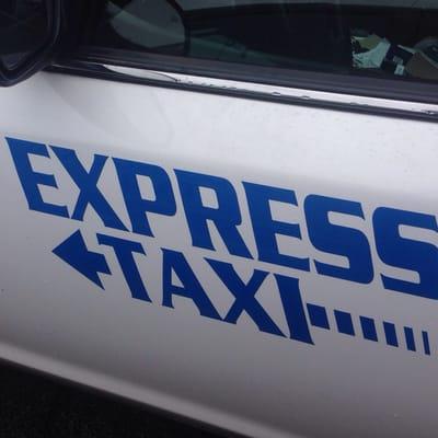 Express cab of Columbus accept all major credit cards.