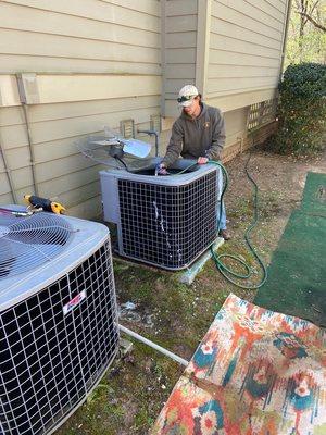 Condenser Coil Cleaning