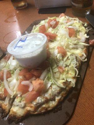 Gyro Flatbread Pizza