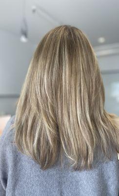 Balayage highlights