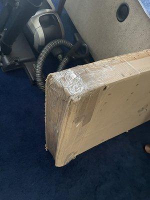 Damaged package