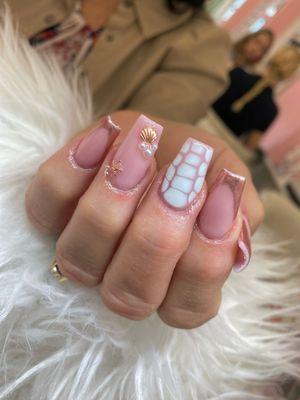 FULL SET ACRYLIC NAILS $55 + TIPS $5USD