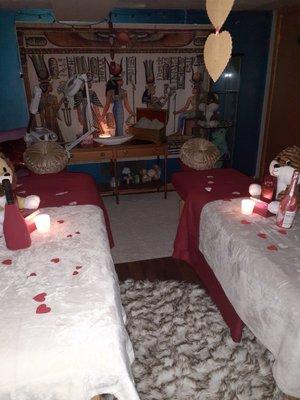 Couples massage starting at 250 book online under lovers rock