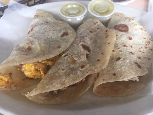 Breakfast tacos