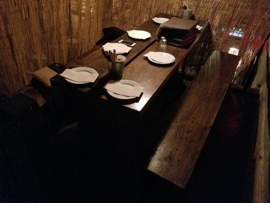 Private Table Upstairs