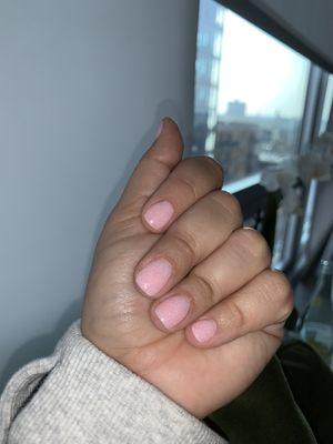 Powder dip manicure