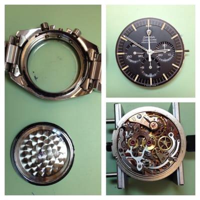 Omega Seamaster cleaning overhaul