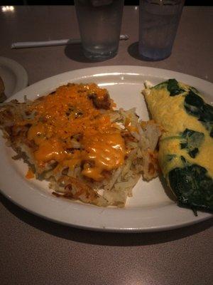 Omelette with Spinach