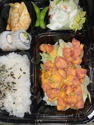 SPICY Ahi Poke Bento