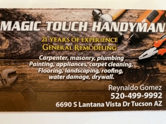 Magic touch handyman