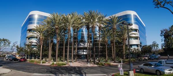 Our dentist office is located down the street from Costco