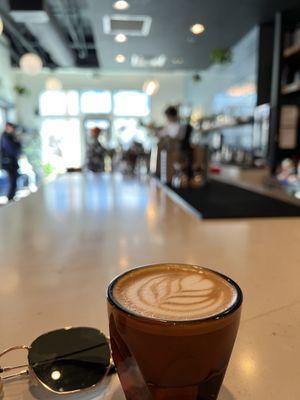 Oatmilk cortado