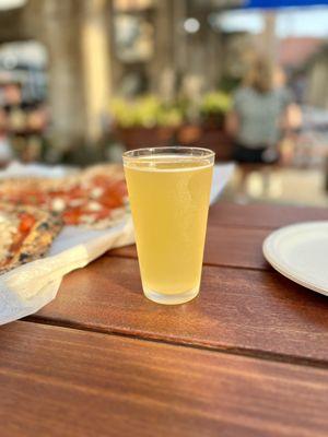 Summer Shandy. Refreshing on a hot summer night