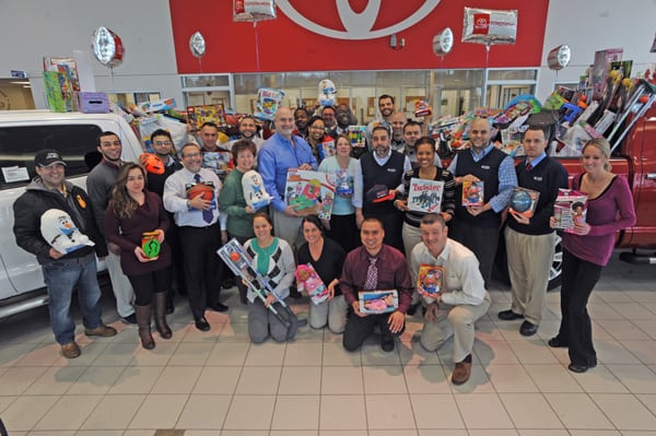 Route 44 Toyota "Operation Christmas" Toy Drive 2014 for Citizens for Citizens.