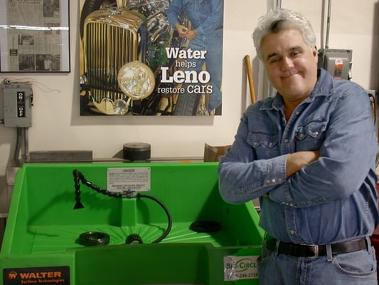 Jay Leno's Green Garage: Bio Circle Parts Cleaner