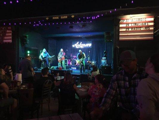 Ashmore at The Pour Shack (outside patio stage)