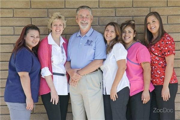 Dr. Armann and staff