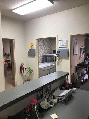 Xray, DEXA and ultrasound rooms