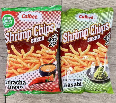 Flavorful shrimp chips.... All for Mr. C. LOL. No can do, way too hot for me especially in this summer heat.