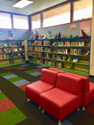 Part of the children's section @ Chevy Chase Neighborhood Library