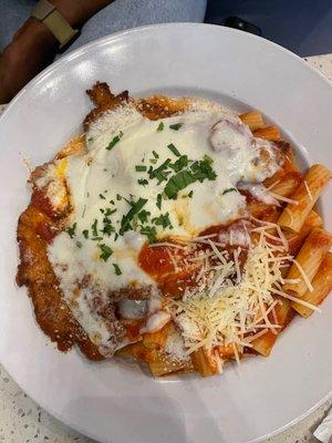 Chicken Parmigiana Stromboli