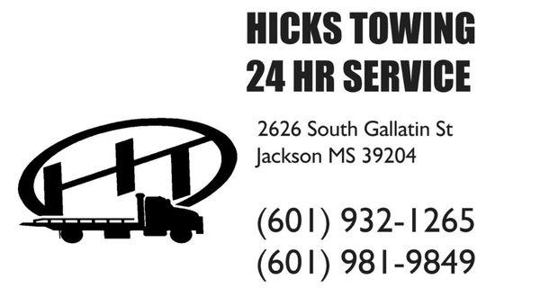 Hicks Towing Service