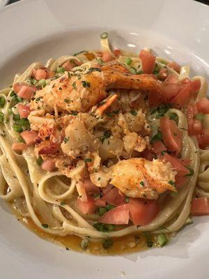 Lobster Fettuccine Alfredo