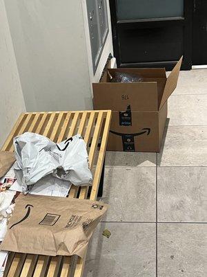 Stolen packages