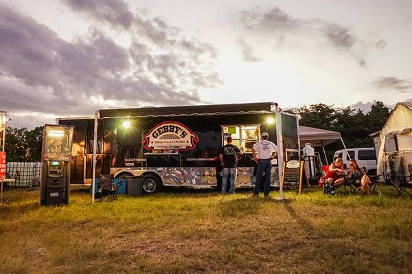 Gebby's BBQ at the 2015 ROT Biker Rally