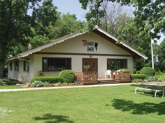 Think Ink, a friendly and relaxing place to  visit. Enjoy our beautiful location.