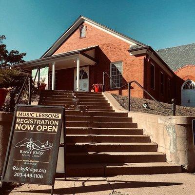 Our Denver location (3401 W. 29th Ave) - a beautiful, historic church.