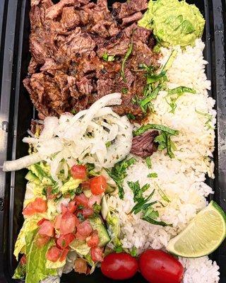 Carne Asada Plate.