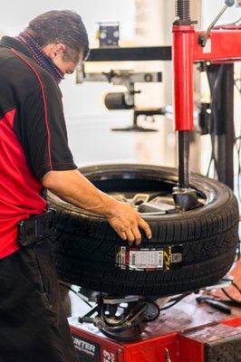 Tires are in the name, and we embrace it fully. We provide tires and tire services.