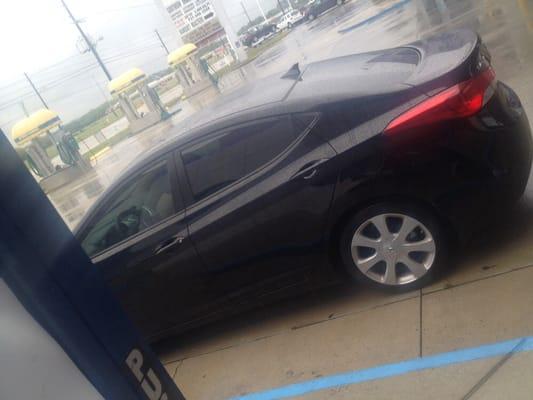 Hyundai Elantra 2012 darkest legal tint