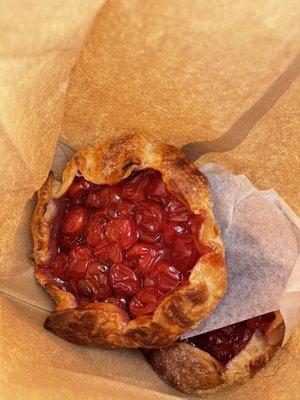 Cherry galette - get one for yourself, and one for yourself...for later! SO good!