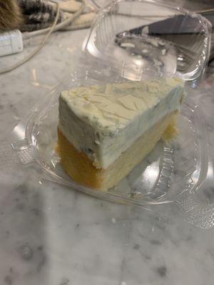 Lemoncello Mascarpone cake covered in MOLD. I know everyone is struggling during COVID but come on.