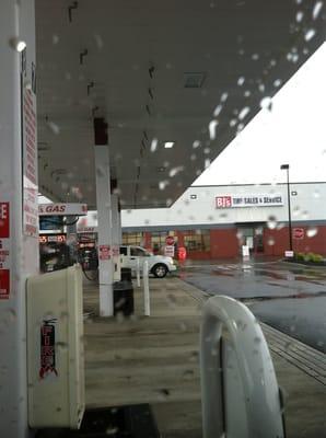 Gas station