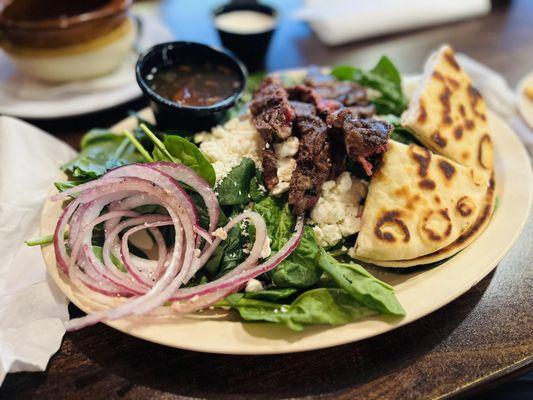 Steak salad